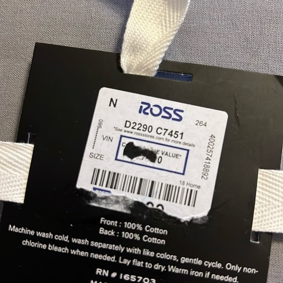 Unbranded Set of 4 Gray Heathered Placemats NWT - Picture 3 of 3